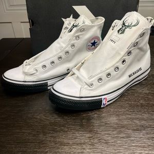 Converse NBA Milwaukee Bucks White chuck Taylor’s Mens